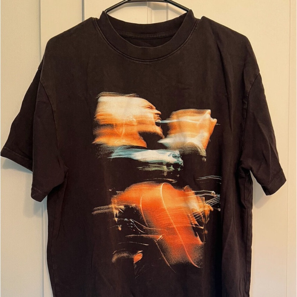 Black Zach Bryan Quittin Time Tour Shirt